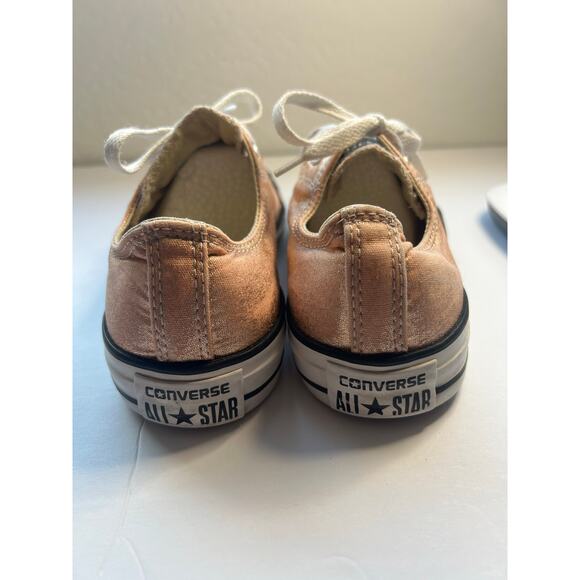 Converse Chuck Taylor All Star Low Top Lace Up Metallic Sunset Sneakers W9 M7 - Picture 7 of 10